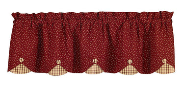 Apple Jack Valance - Scalloped Park Designs - The Fox Decor
